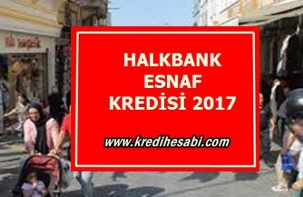Halkbank Esnaf Kredisi