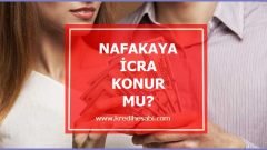 Nafakaya Haciz Konur Mu?   