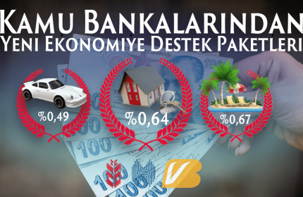 Üç Kamu Bankasından Ekonomiye 4 Yeni Destek Paketi (0,64 KONUT)