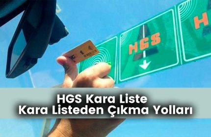 HGS Kara Liste Sorgulama (HEMEN ÖĞREN)