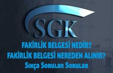 Fakirlik Belgesi Nedir? Nereden Alınır? (GÜNCEL)