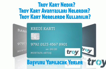Troy Kart Nedir? (DETAYLI ANLATIM)