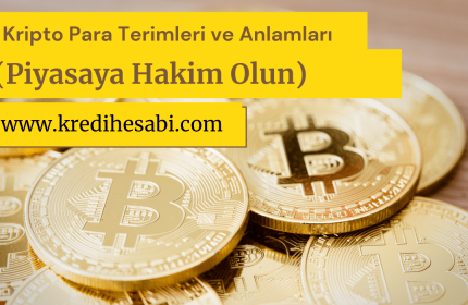 Kripto Para Terimleri ve Anlamları (Piyasaya Hakim Olun)