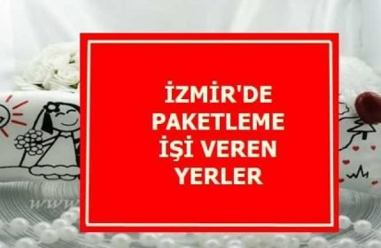 İzmir’de Evde Paketleme İşi Nasıl Yapılır?